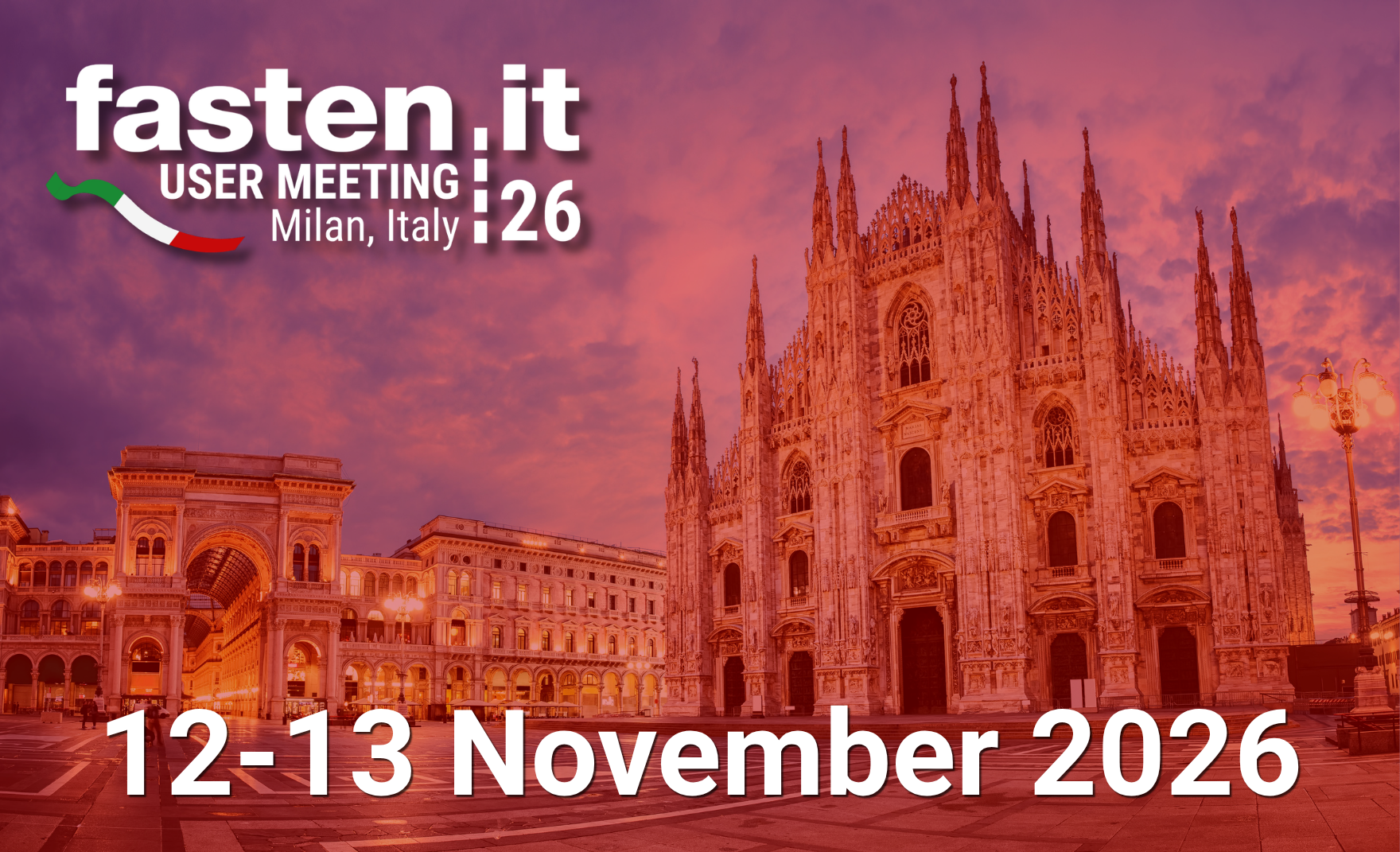 Fasten.it Is Heading To Milan For Its Second User Meeting; Have You Booked Your Ticket?
